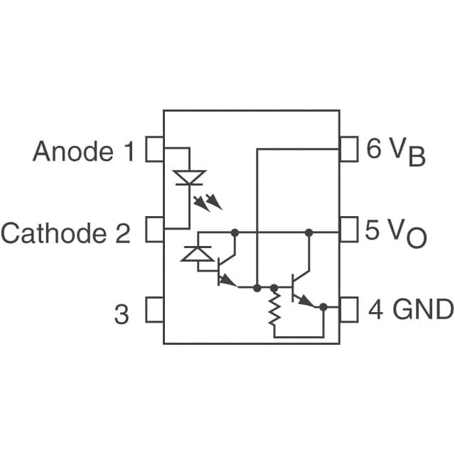 4N46 Broadcom Limited  Optoisolators - Transistor Photovoltaic Output